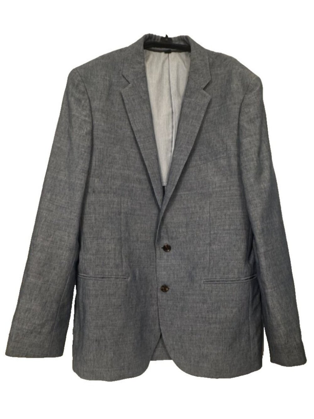 J. Crew Men Ludlow Sz 40 Regular Blazer Linen Wool Italian Cloth Light Blue